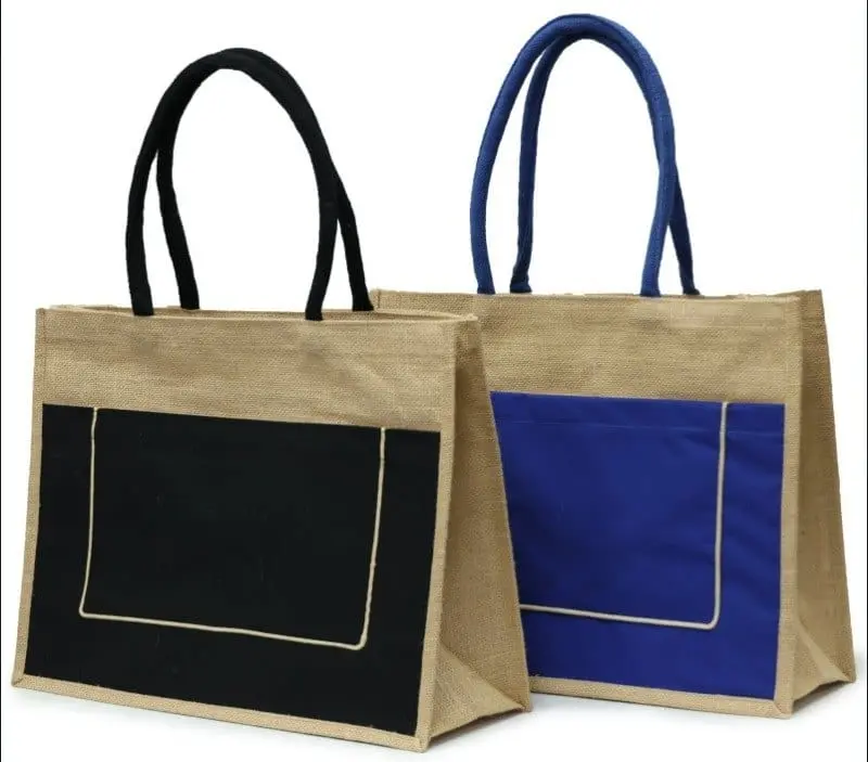 A3 Jute Bag with Pocket GP-JB002, photo 5
