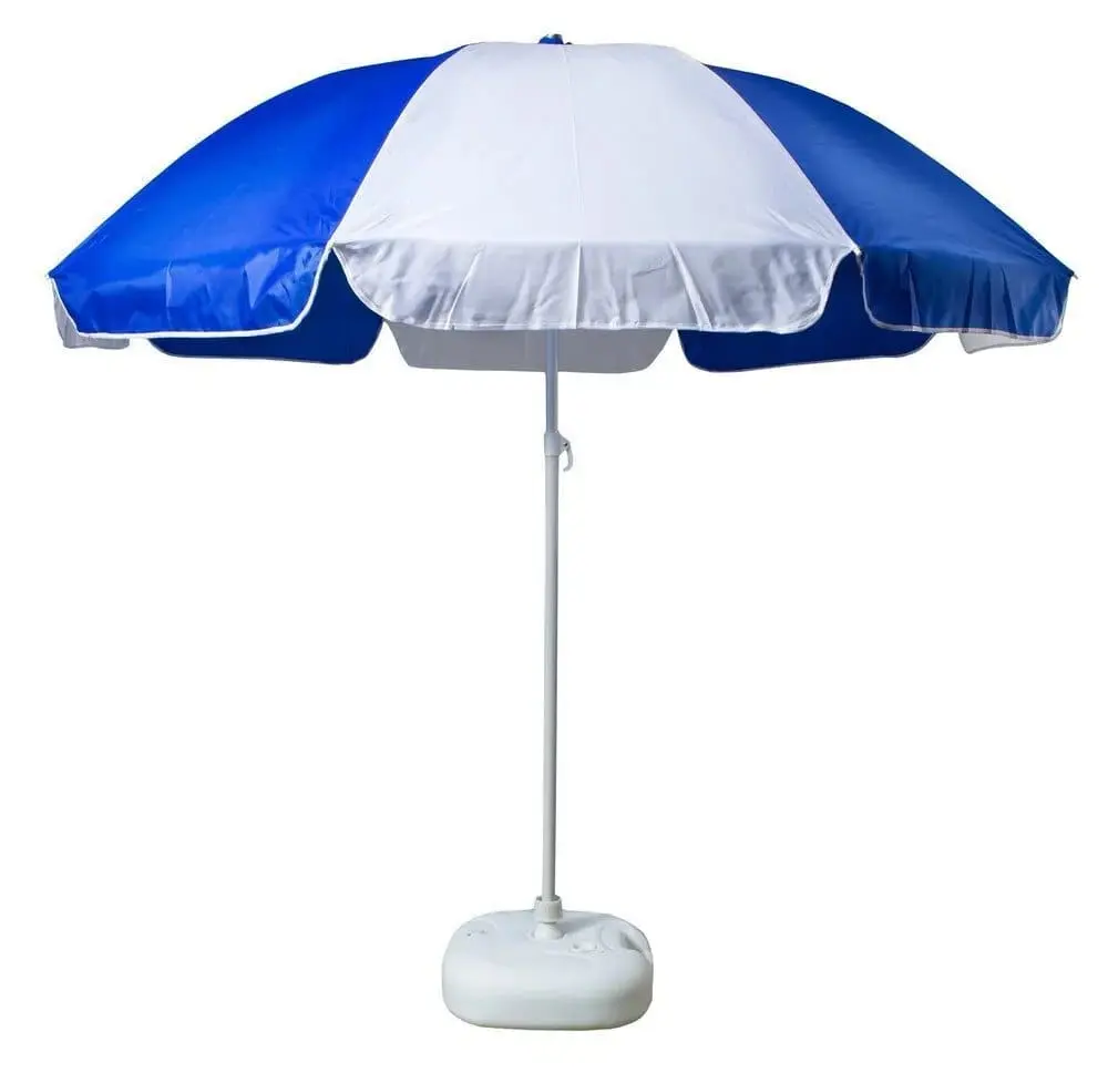 Garden Umbrella with White Panels 42 Inch KG-29-187, photo 3