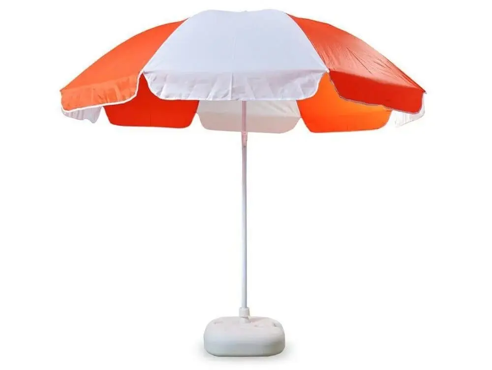 Garden Umbrella with White Panels 42 Inch KG-29-187, photo 4