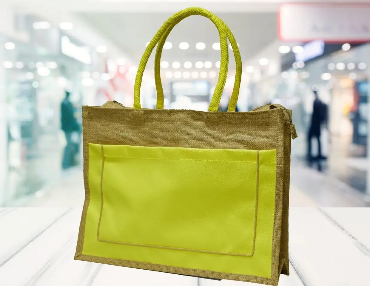 A3 Jute Bag with Pocket GP-JB002, photo 2