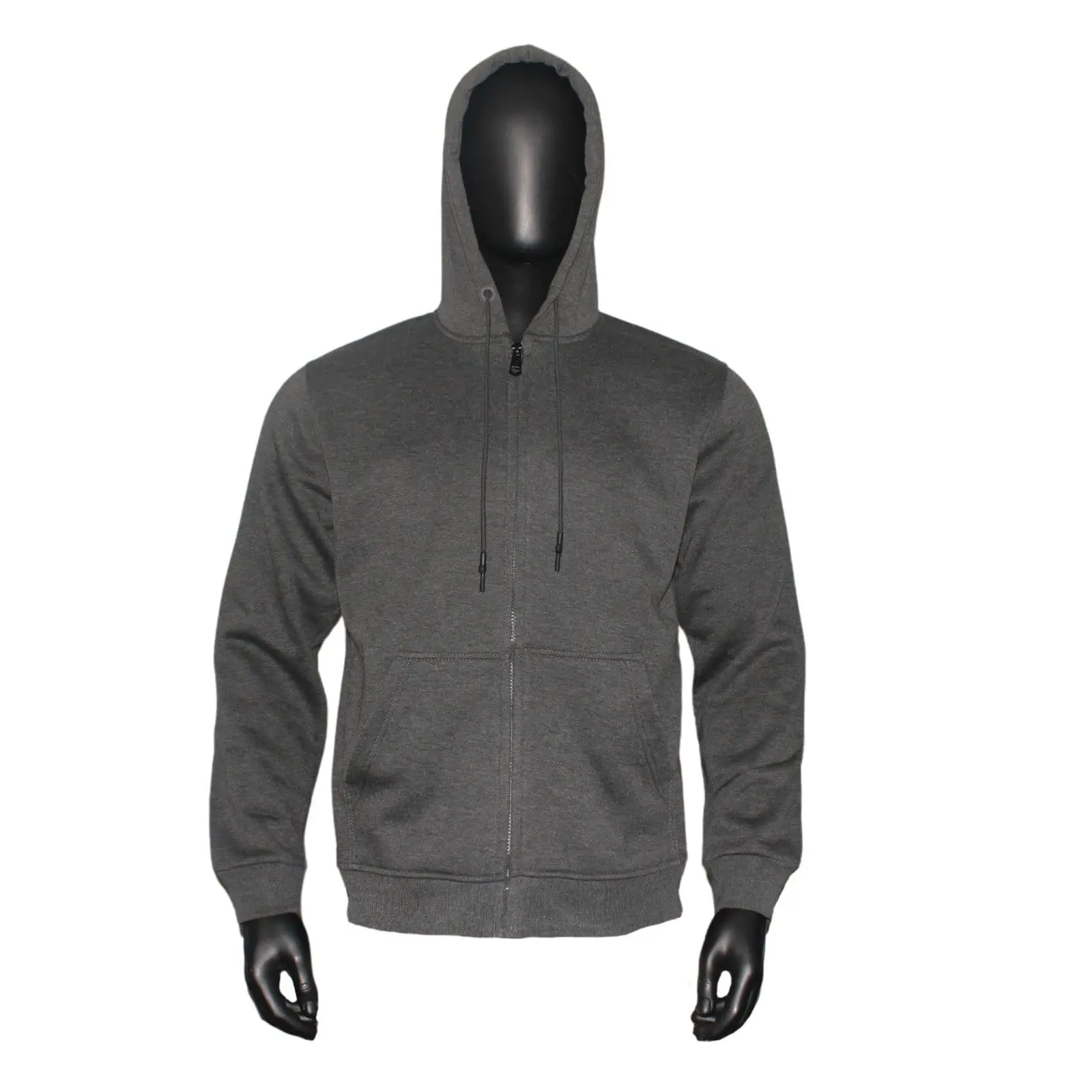 Zipped Hoodie Sweatshirt KG-852, photo 4