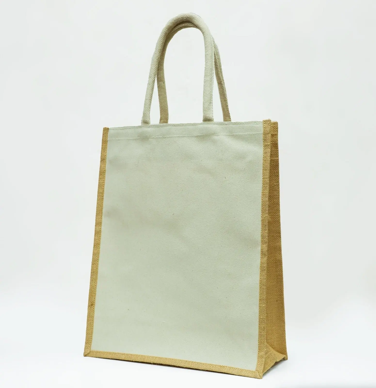 A3 Portrait Jute Bag with Canvas Front GP-JB003, photo 3