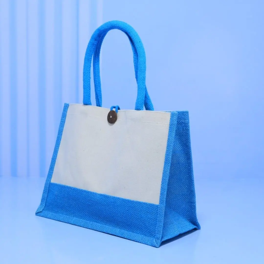 Colourful A5 Jute Bag ECP-009, photo 5