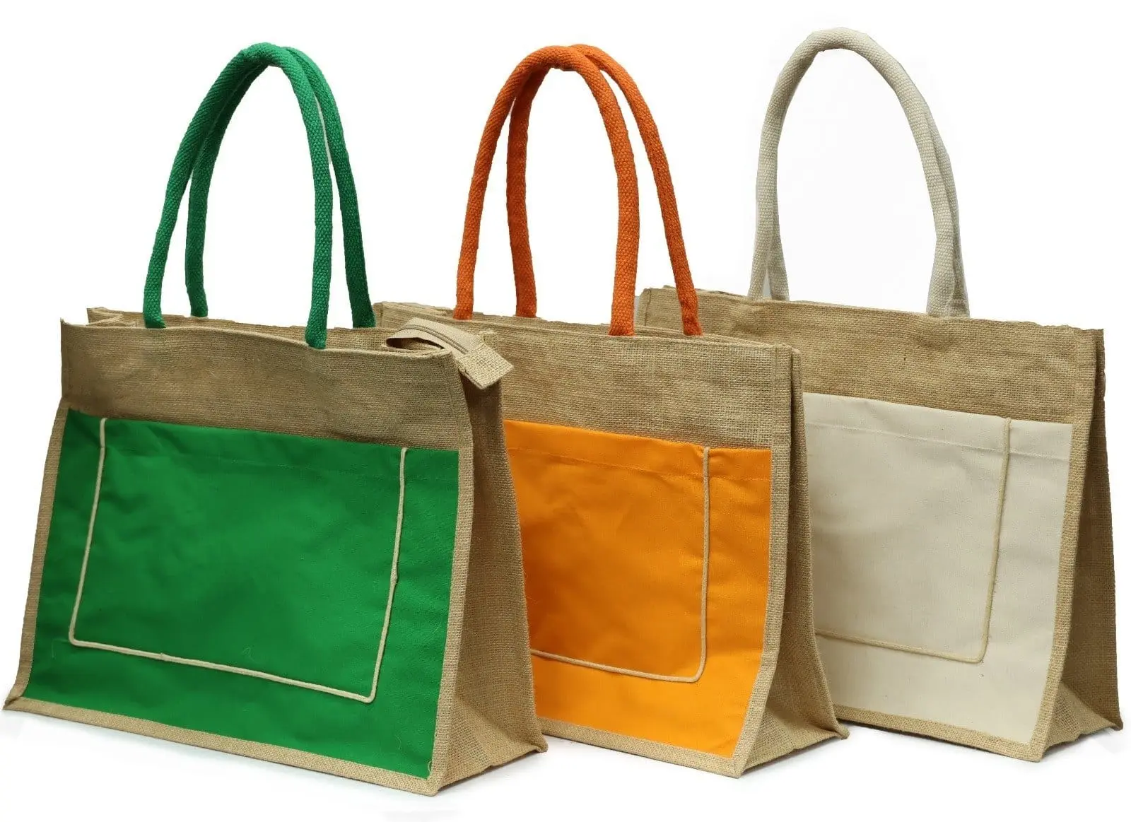 A3 Jute Bag with Pocket GP-JB002, photo 3