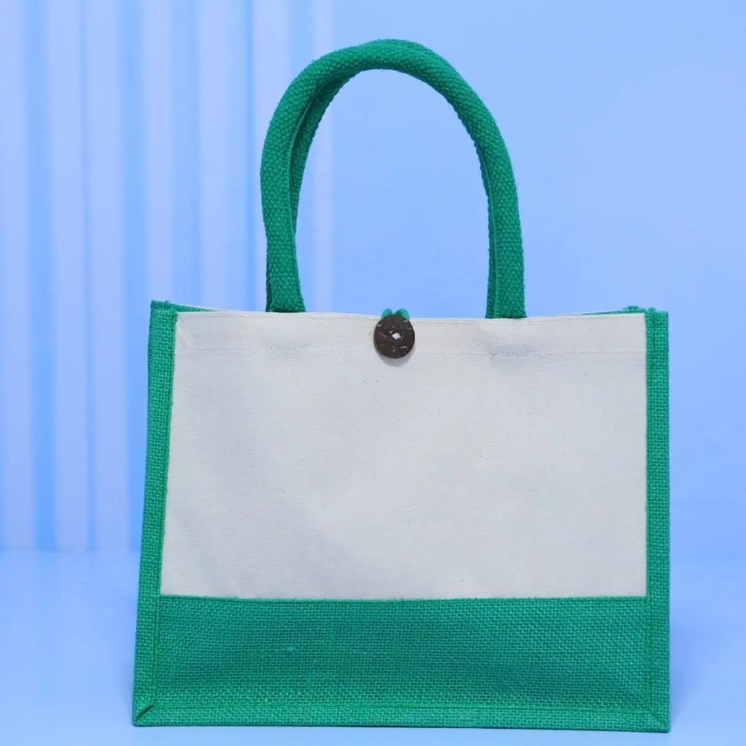 Colourful A5 Jute Bag ECP-009, photo 2