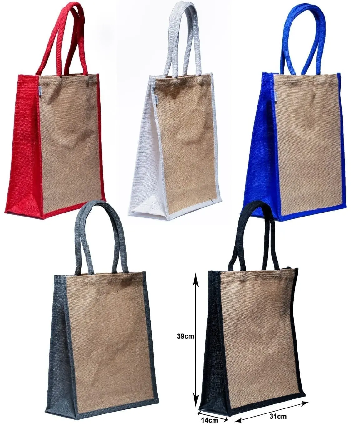 Coloured A4 Jute Bag GP-004, photo 2