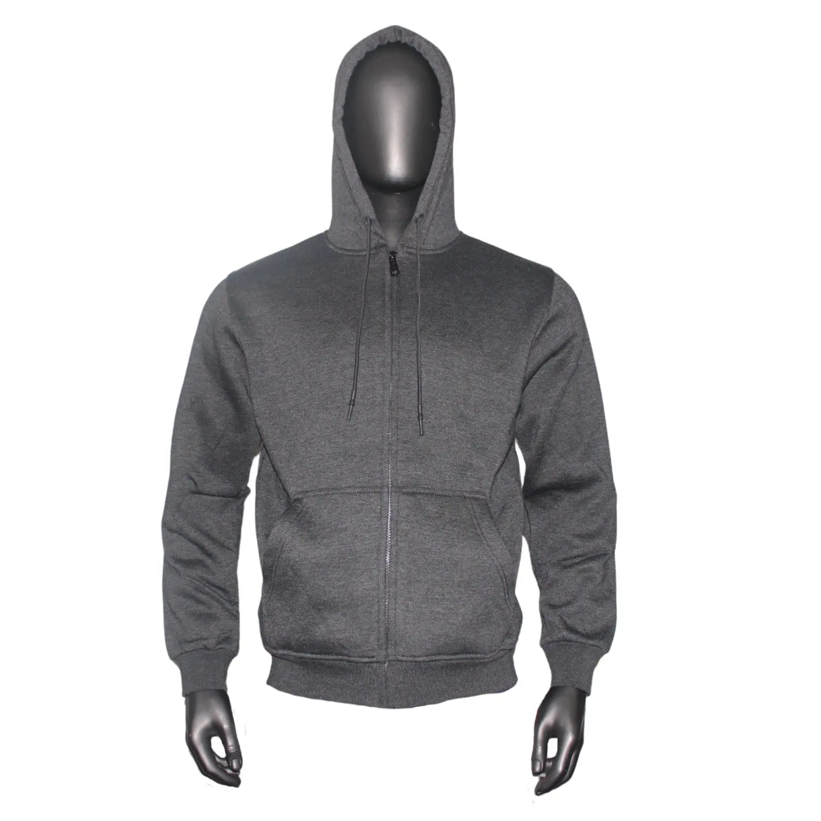Zipped Hoodie Sweatshirt KG-852, photo 2