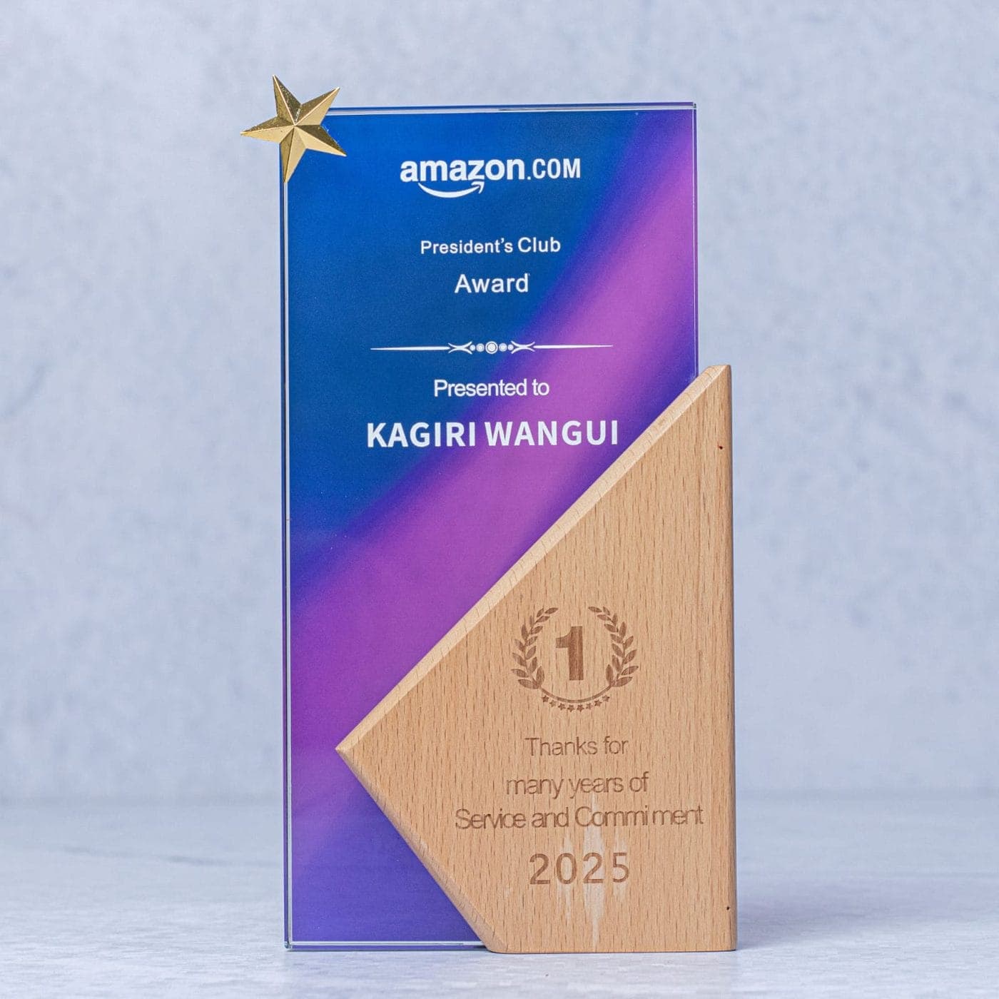 CR005 CRYSTAL AWARD