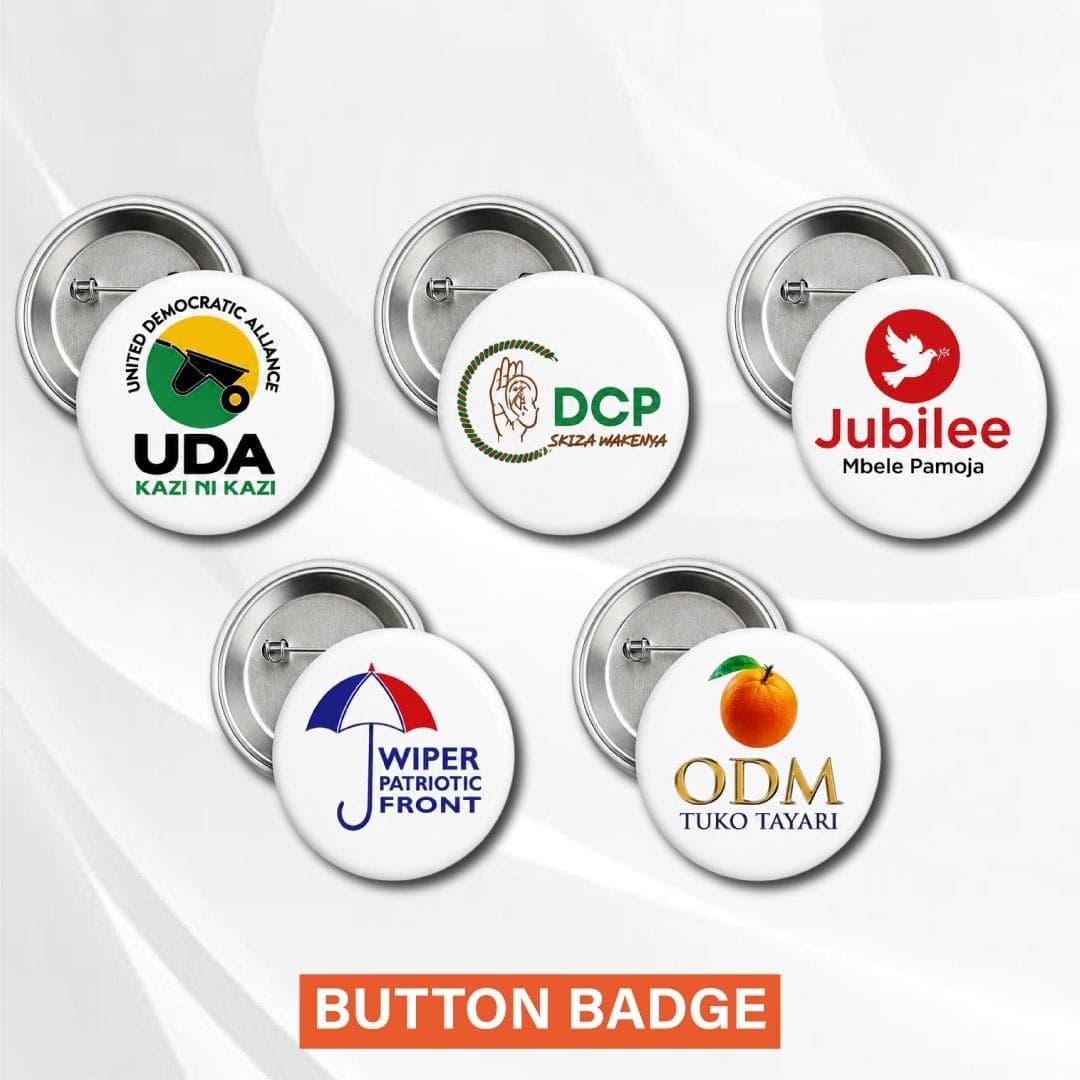 Campaign Button Badges