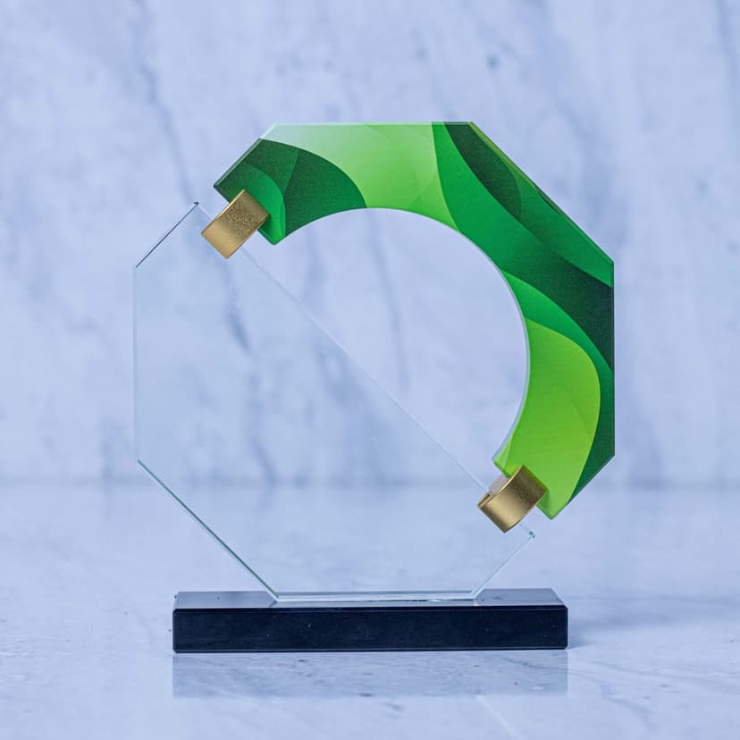 402-2 Crystal award