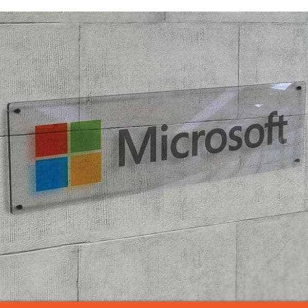 Glass Signages