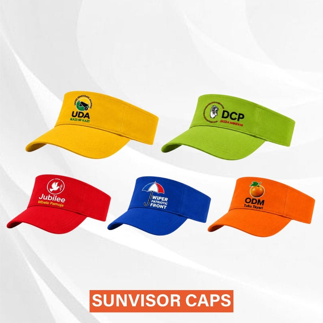 Campaign Sun Visor Caps