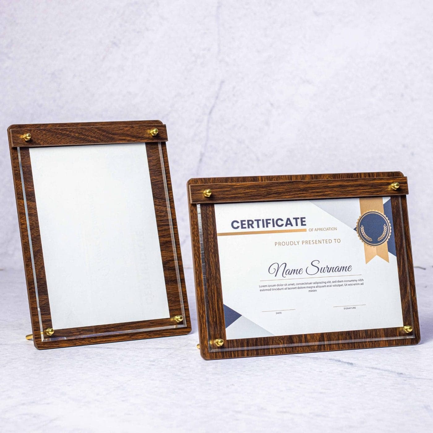 Certificate Frame medium size 23900-7